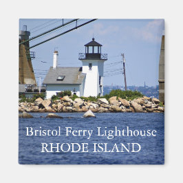 Bristol Ferry Lighthouse, Rhode Island Magnet