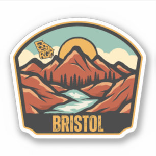 Bristol, Georgien Aufkleber