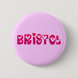 Bristol im Herzen Button