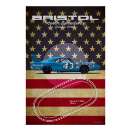 Bristol Motor Speedway Poster