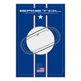 Bristol Motor Speedway Poster