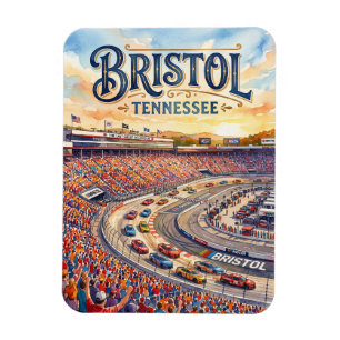 Bristol Motor Speedway USA Magnet