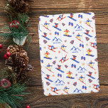 Bristol Mountain New York Ski Snowboard Muster iPad Pro Cover<br><div class="desc">Ein lustiges Winterskilaufen nahtlos Muster für das Skigebiet Bristol Mountain in Bristol,  Canandaigua,  Finger Lakes,  in der Nähe von Rochester,  New York Staat,  USA,  Nordamerika. Perfekte Geschenkidee für Wintersportler: Ski,  Snowboard,  Freestyle,  Skisprung,  Langlaufen.</div>