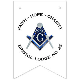 Bristol No 25 Masonic Banner