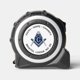 Bristol No 25 Masonic Tape Measure Maßband