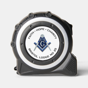 Bristol No 25 Masonic Tape Measure Maßband