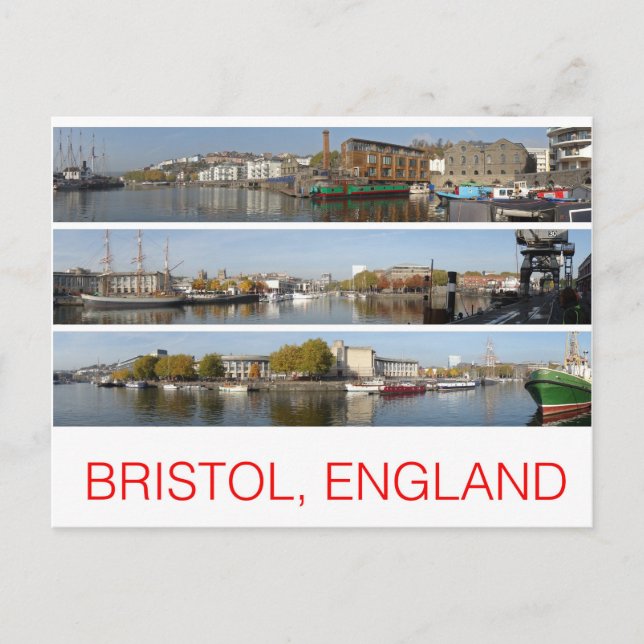 Bristol Postkarte (Vorderseite)