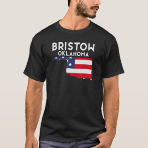 Bristow USA Staat America Travel Oklahoman T-Shirt
