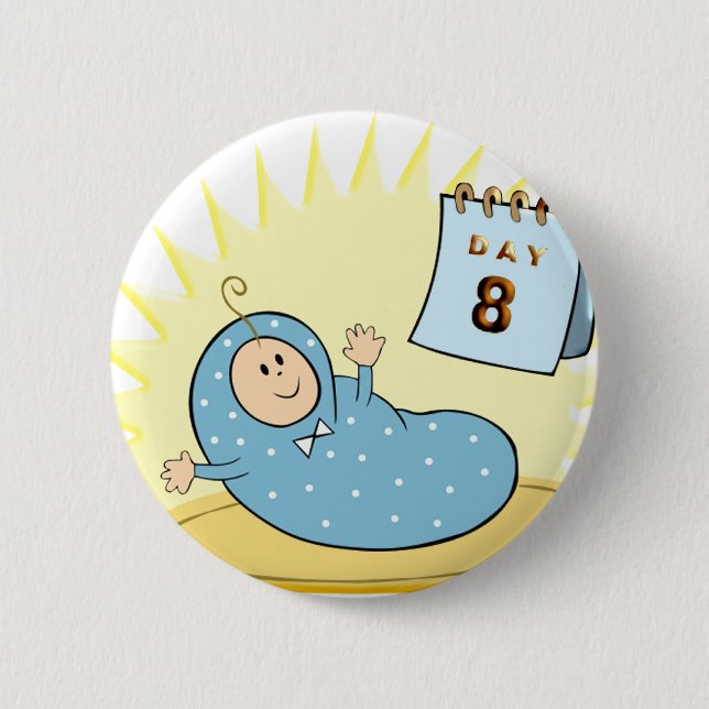 Brit Milah Button (Vorderseite)