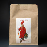Brita as Iduna Carl Larsson Vintag Art Christmas