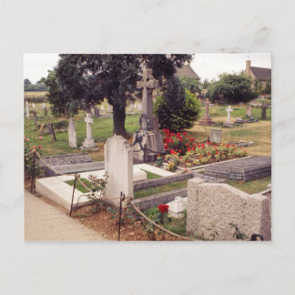 Britain Graveyard Postkarte