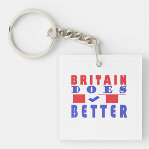BRITAIN MACHT ES BESSER WORD DESIGN SCHLÜSSELANHÄNGER