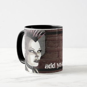 Britannique tasses personnalisées rétro par punk