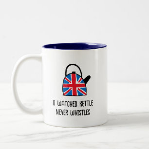 Britanniques Angleterre Union Jack Kettle Tea Mug