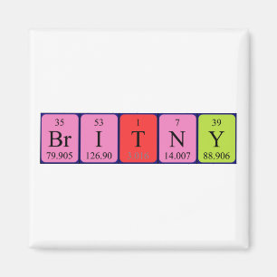 Britanny Periodenmagnet Magnet