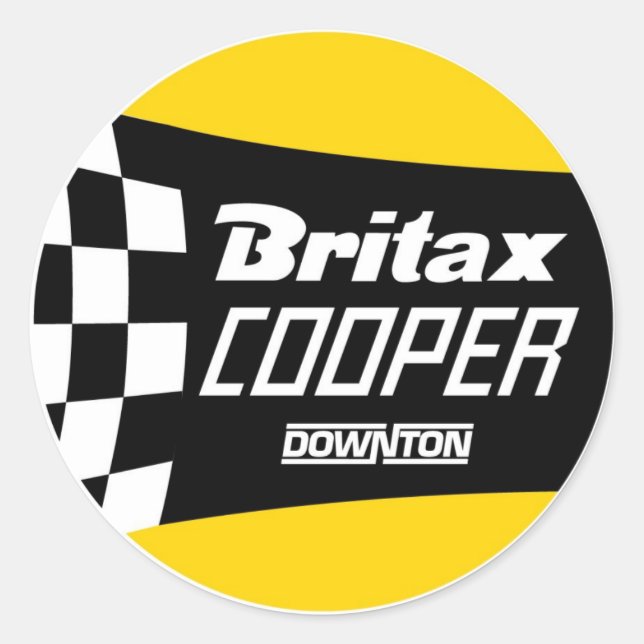 Britax Cooper Downton Runder Aufkleber (Vorderseite)