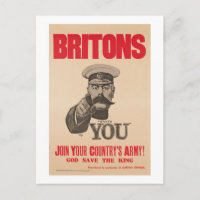 Brite-Lord Kitchener Wants You WWI Propaganda