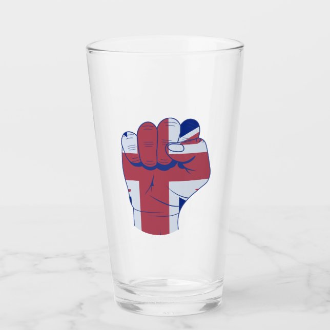 Brite Raise Fist Glas (Vorderseite)