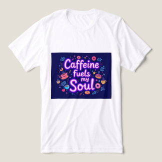Brite-T Koffein befeuert meine Seele 0020750 Tri-Blend Shirt