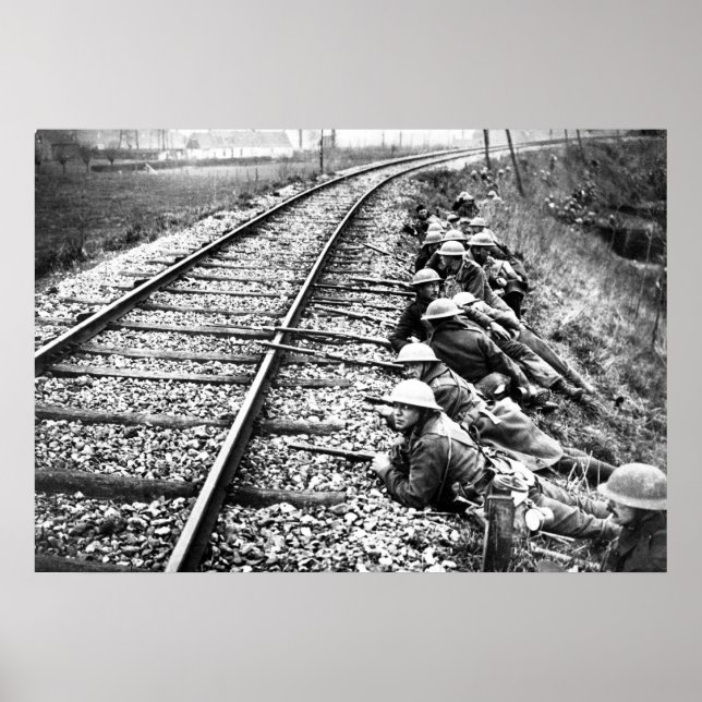 Briten bei Ypres Poster (Vorne)