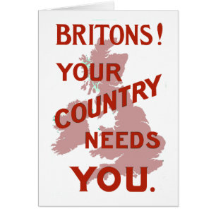 Briten! Ihr Land braucht Sie