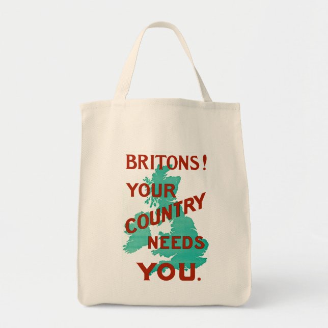 Briten! Ihr Land braucht Sie Tragetasche (Vorne)