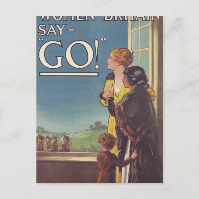 Briten sagen: postkarte (Vorderseite)