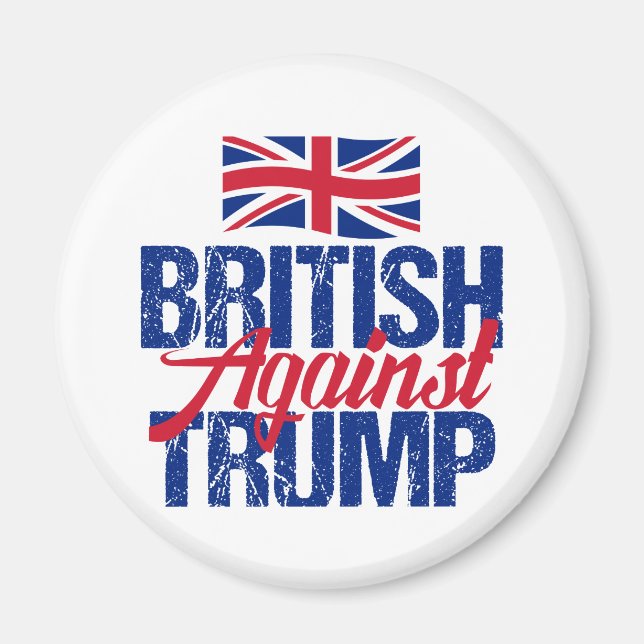 Britin gegen Trump Magnet (Vorne)