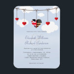 Britisch-amerikanische Flaggen - Einladung zum Hoc Magnet<br><div class="desc">Für das britisch-amerikanische Paar ist diese Hochzeitseinladung ideal... ... ... ... ... ... ... ... ... ... ... ... ... ... ... ... ... ... ... ... ... ... ... ... ... ... ... ... ... ... ... ... ... ... ... ... ... ... ... ... ... ... ... ......</div>