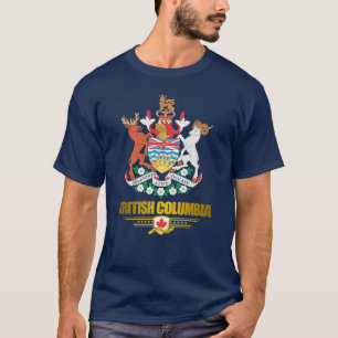 Britisch-Columbia COA-Kleid T-Shirt