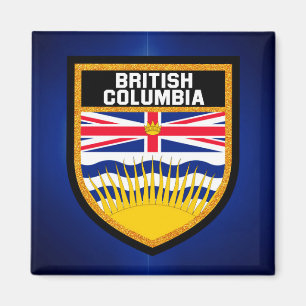 Britisch-Columbia-Flagge Magnet