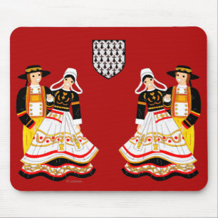 Britisch-französischer Anzug Mousepad
