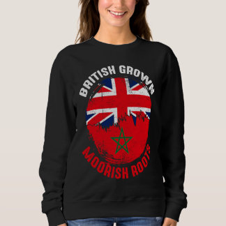 Britisch Gewachsene Marokkanische Wurzeln Vintage- Sweatshirt