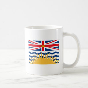 Britisch-Kolumbienflaggen-Tasse Kaffeetasse