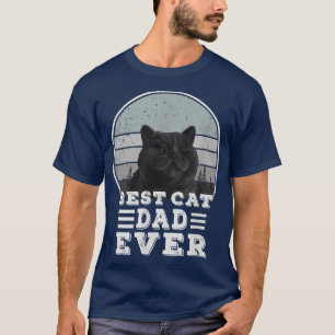 Britisch Kurzhaar Lustige Katze Vintage Bester Kat T-Shirt