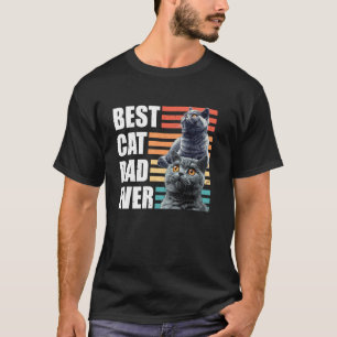 Britisch Kurzhaar Papa BESTER KATZENVATER ALLE ZEI T-Shirt