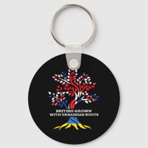 Britisch mit ukrainischen Wurzeln Ukraine Englisch Schlüsselanhänger