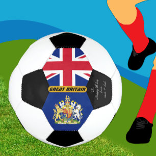 Britisch/UK Personalisiert, Flagge, Foto Fußball