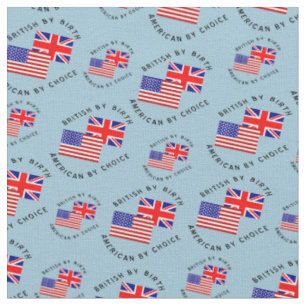 Britisch von Geburt Amerikanisch durch Wahl Stoff