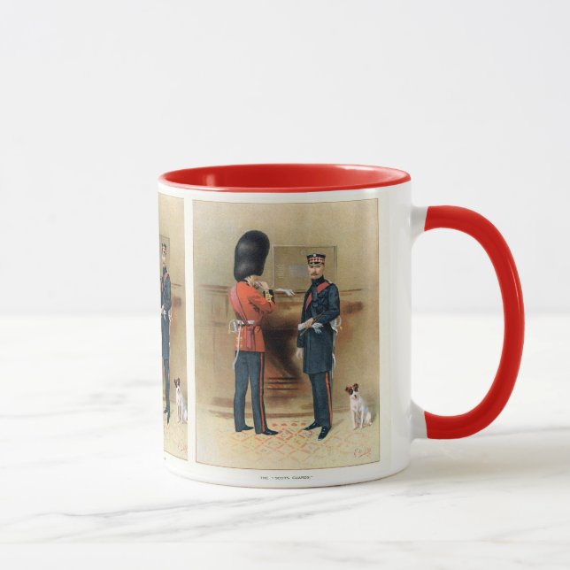 Britische Armee - der Schotte-Schutz Tasse (Rechts)