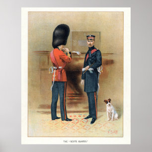 Britische Armee - Die Scots Guards Poster