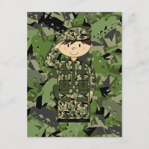 Britische Armee Soldier Postcard Postkarte