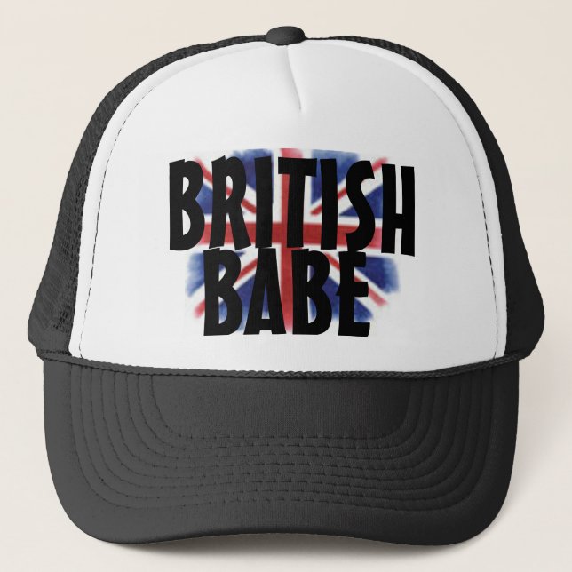 Britische Baby-Hysterese Truckerkappe (Vorderseite)