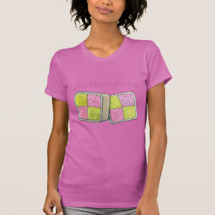 Britische Bäckerei Battenberg Marzipan Spontanzüge T-Shirt