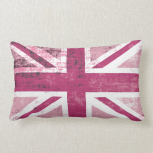 Britische BRITISCHE Gewerkschafts-Jack-Flagge im Lendenkissen