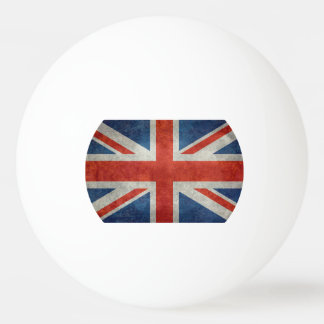 BRITISCHE britische Gewerkschafts-Jackflagge retro Tischtennisball