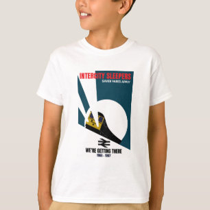 Britische Eisenbahn Zug Enthusiast T-Shirt