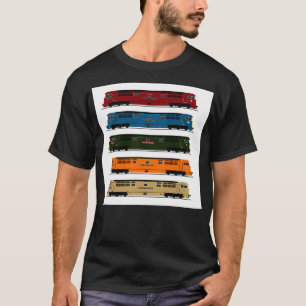 BRITISCHE EISENBAHNHÜHNE WESTERN LOCOMOTIVES T-Shirt