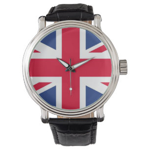 Britische Flag-Armbanduhr Armbanduhr