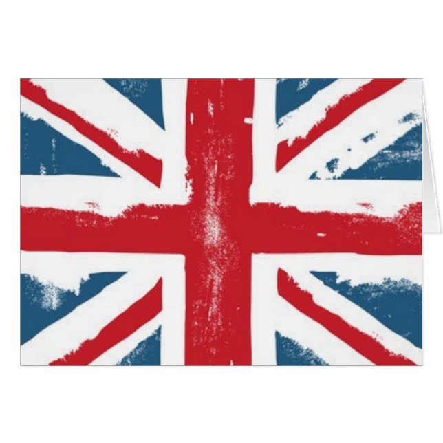 Britische Flagge (Vorderseite (Horizontal))